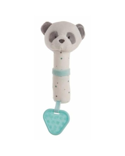 Bijtring voor baby's Pandabeer Aquamarijn 20cm