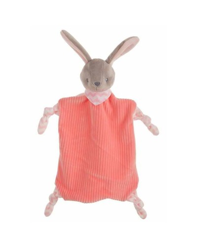 DouDou Coniglio Rosa 29x29 cm - Morbido Peluche Nanna Bimbi
