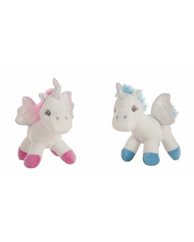 Peluche Unicornio Blanco 20cm - Suave y Achuchable - Juego Niños
