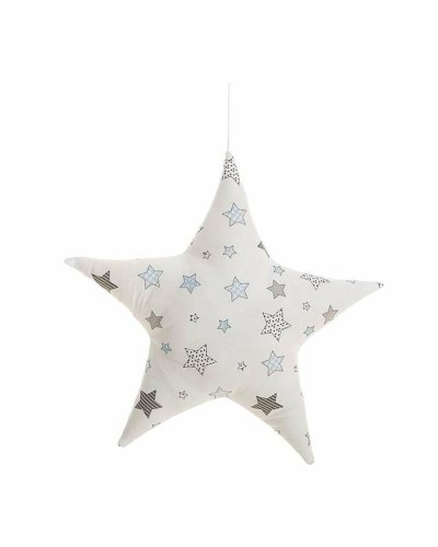 Cuscino Decorativo Stella 51x51 cm Bianco - Arredo Casa Accogliente

