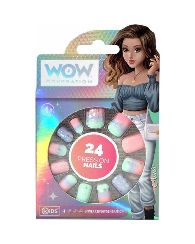 Wow Generation Set Manicura Uñas Postizas - Kit Decoración Uñas Niña
