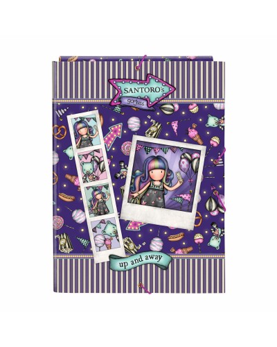 Kansio Gorjuss Up and away Purppura