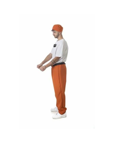 Déguisement Orange Prisonnier Adulte - Taille XL - Halloween & Fête
