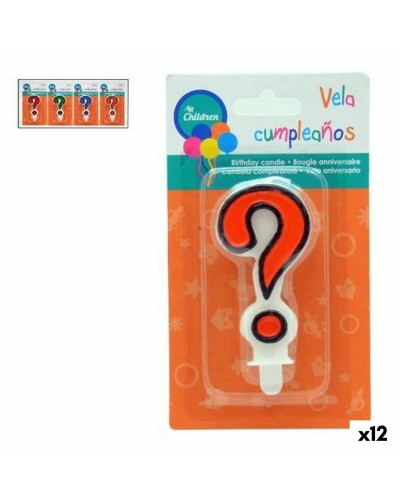 Colorful Birthday Candles - Set of 12 - Cake Decorations Parties
