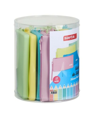 Safta Necessaire 12 Pz Assortiti - Beauty Case Viaggio Scuola
