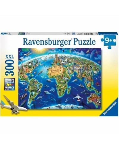 Puzzel Ravensburger Map of the monuments of the world