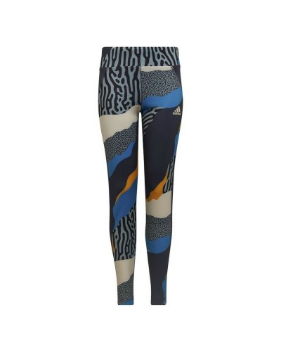 Adidas Leggings de Sport Enfant - Multicolore Bleu Clair - Performance Optimale
