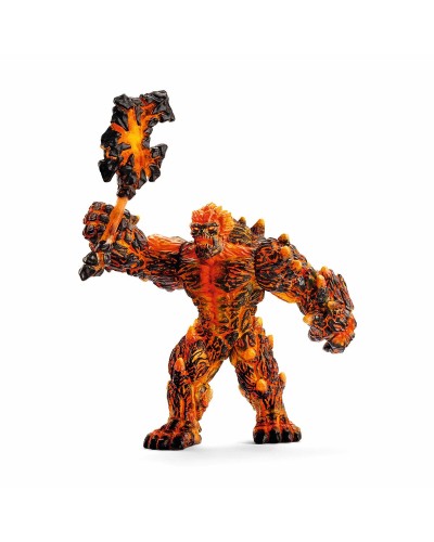 Schleich Eldrador Gólem de Lava con Arma - Figura de Acción Monstruo de Lava 42447
