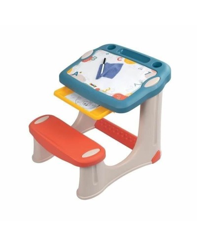 Smoby Magic Desk: Pupitre Reclinable con Pizarra y Proyector - Aprendizaje Creativo
