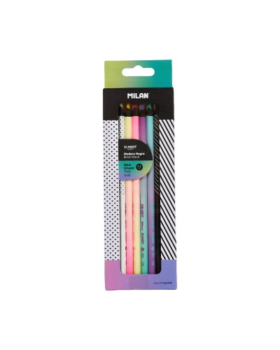 Milan Sunset Colored Pencils - Yellow Multicolor - High Quality

