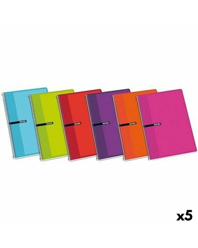 Anteckningsbok ENRI 80 Blad 21,5 x 15,5 cm (5 antal)