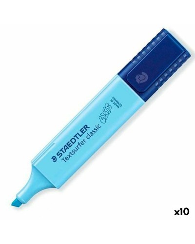 Staedtler Textsurfer Classic Vintage, Textmarker Himmelblau - 10er Set
