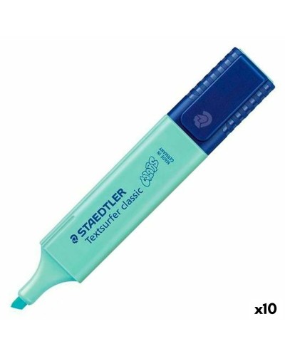 Fluoriscerende Markeerstift Staedtler Textsurfer Classic Pastelblauw (10 Stuks)