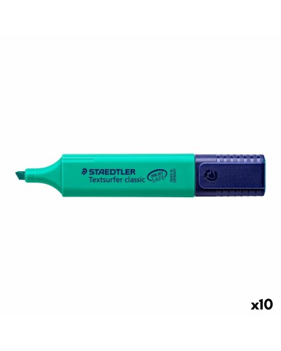 Staedtler Textsurfer Classic - Textmarker Türkis - 10er Set
