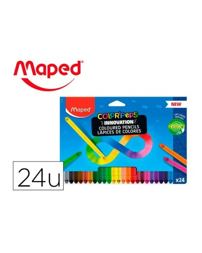 Maped Color'Peps Infinity: Multicolor Colored Pencils - Resistant Tip
