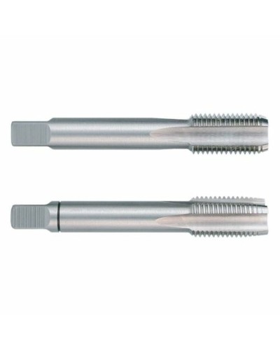 Set di maschi per filettare a mano RUKO 24 mm Acciaio ad alta velocità (HSS) 22 mm DIN 2181 2 Unità 2 Pezzi