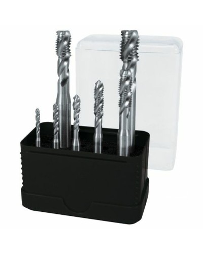 Tap Set for Machines TERRAX High speed steel (HSS) DIN 371 DIN 376 Type C 7 Pieces