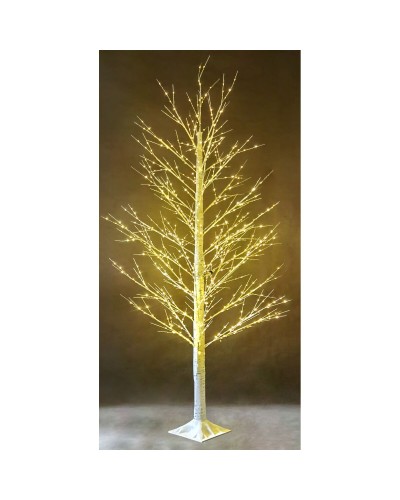 Árbol de Navidad Home ESPRIT Blanco Metal 22 x 22 x 180 cm