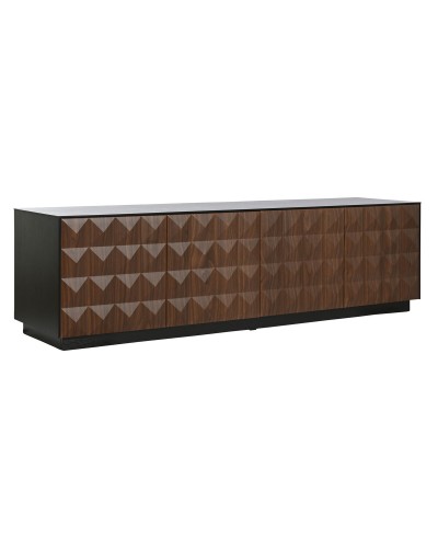 TV-Möbel Home ESPRIT Braun Schwarz 161,2 X 40 X 45,5 cm
