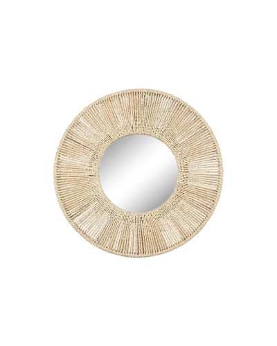 Specchio da parete Home ESPRIT Naturale Cottage 73 x 7 x 73 cm