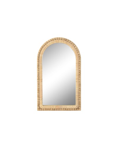 Wall mirror Home ESPRIT Natural Scandi 48 X 3 X 80 CM
