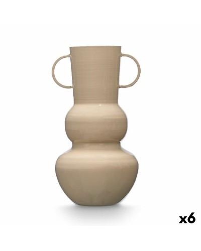 Vaso Gift Decor Marrone Ferro Sfera 17,5 x 30 x 16 cm (6 Unità)