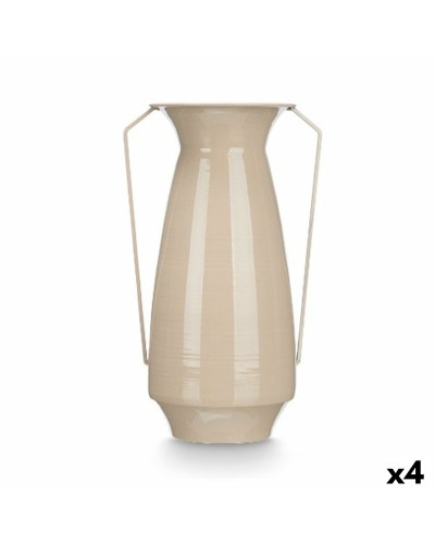 Vaso Gift Decor Marrone Ferro Conico 25,5 x 41,5 x 18,5 cm (4 Unità)