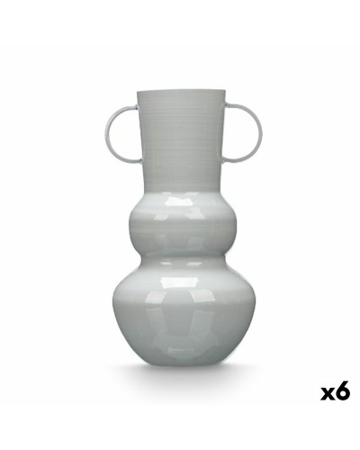 Vase Gift Decor Gris Fer Ballon 17,5 x 30 x 16 cm (6 Unités)