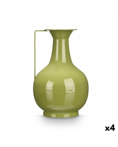 Vase Gift Decor Vert Fer Ballon 24 x 38 x 14,8 cm (4 Unités)