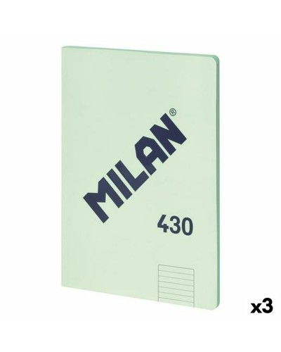 Muistikirja Milan 430 Vihreä A4 48 Levyt 21 x 29,7 cm (3 osaa)