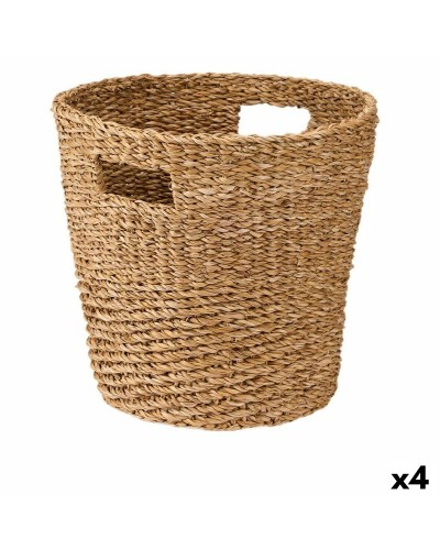 Mand Gift Decor Bruin Zeealgen (4 Stuks)