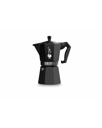 Cafetera Italiana Bialetti MOKA EXCLUSIVE Negro Aluminio 6 Tazas