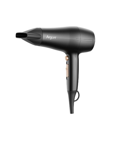 Hairdryer Argon Black Golden 2200 W