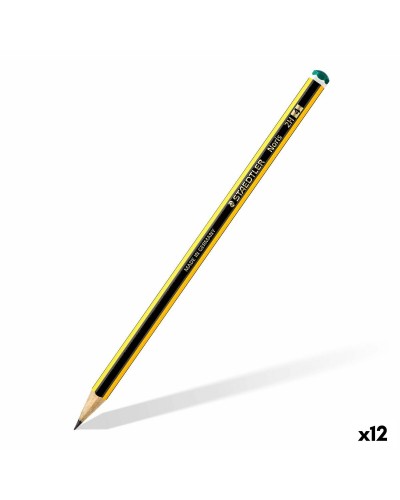 Staedtler Noris 120-4: Hexagonal Pencil 2H - Set of 12 Pieces - Drawing & Writing
