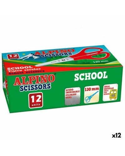 Alpino Edelstahl Scheren-Set - 12 Stück - Nägel, Nagelhaut, Stickerei
