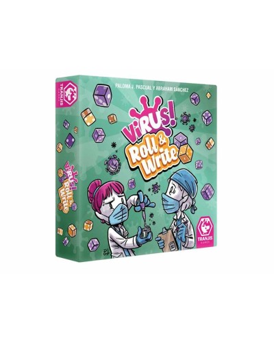 Jeu de société Tranjis Games Virus! Roll & Write