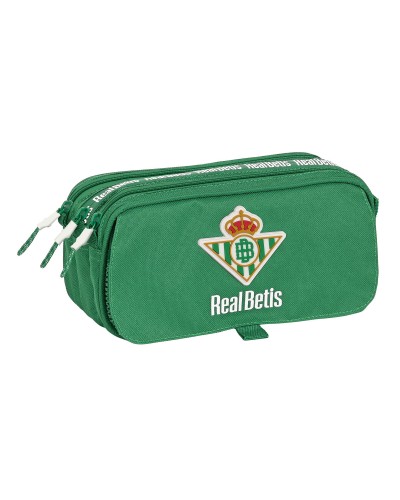 Dubbel bär-allt Real Betis Balompié Grön 21,5 x 10 x 8 cm