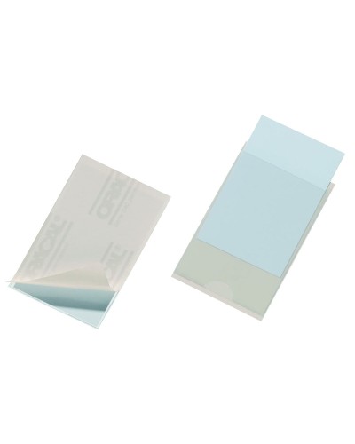 Étui Durable Pocketfix 100 Unités Etisuettes Autocollants 100 Pièces 90 x 57 mm