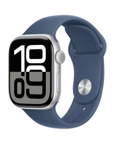 Smartklocka Apple Series 10 Blå Silvrig