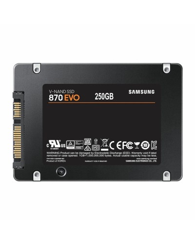 Hard Drive Samsung 870 EVO 250 GB SSD Zwart