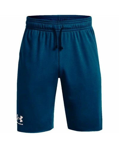 Miesten urheilushortsit Under Armour Rival Terry Sininen