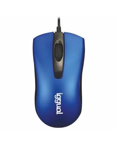 Souris Iggual IGG317631 Optique Sans Fil Bleu Ergonomique
