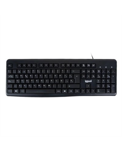 iggual Teclado CK-BASIC2 105 Teclas - Layout Italiano - Ergonómico

