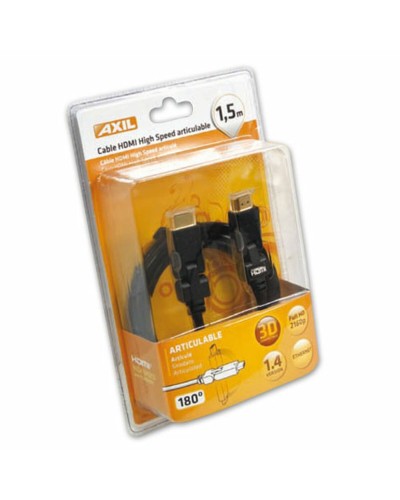 Axil Cavo HDMI 1.5m Nero Maschio/Maschio - Alta Velocità
