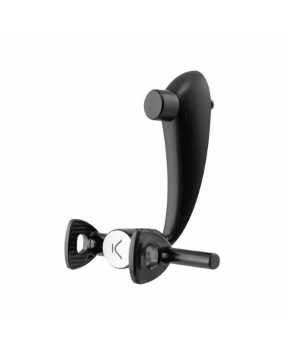 KSIX Supporto Auto Cellulare 360° Nero - Universale Cruscotto/Parabrezza
