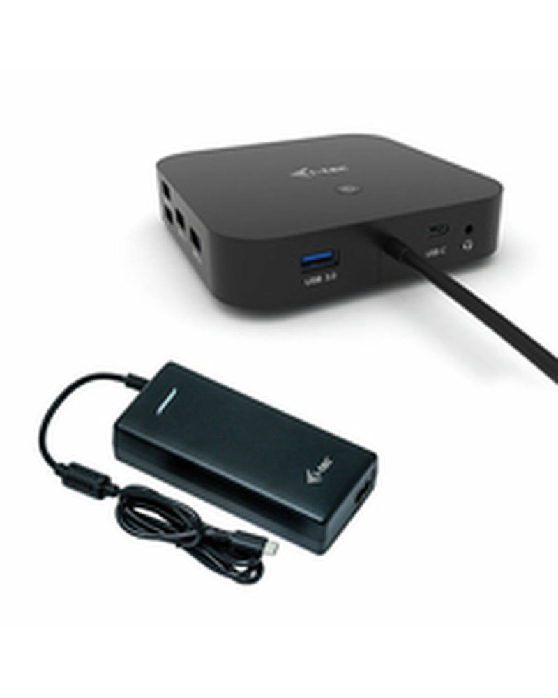 i-Tec Docking Station USB-C Doppia DisplayPort 4K - Power Delivery 100W - Hub USB