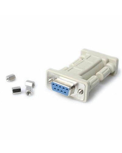 StarTech.com Adaptador DB9 Hembra/Hembra - Convertidor Serial Blanco
