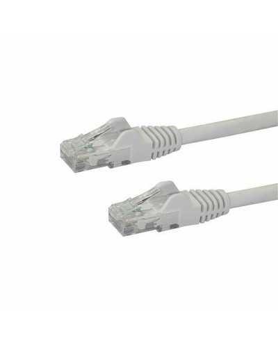 Startech Cable de Red Cat6 UTP Rígido 1m Blanco - Alta Velocidad Ethernet

