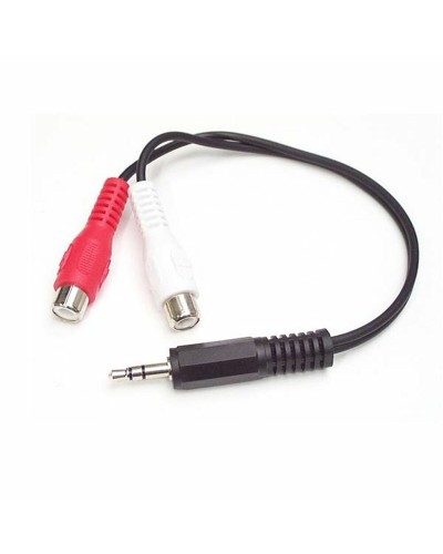 Audioliitin - RCA-kaapeli Startech MUMFRCA Musta 0,15 m
