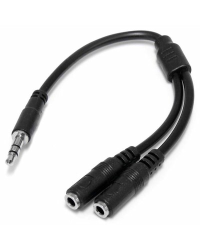 Startech Adaptateur Audio Jack MUY1MFFS - 3.5mm Femelle vers 2x Mâle - Noir 20cm
